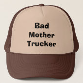 BAD MOTHER TRUCKER HAT PET (Voorkant)