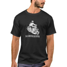 Bad Motor Scooter Mannen T-Shirt