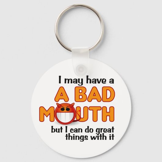 Bad Mouth sleutelhanger (Voorkant)