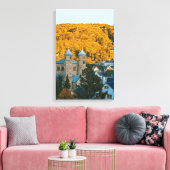Bad Muenstereifel omwikkeld doek Canvas Afdruk (Insitu (Woonkamer))