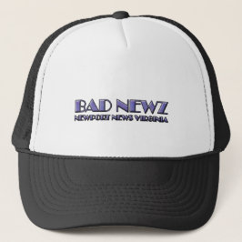 Bad Newz Newport News Virginia Logo Trucker Pet