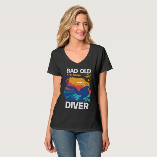 Bad Old Diver  1 T-shirt (Voorkant volledig)