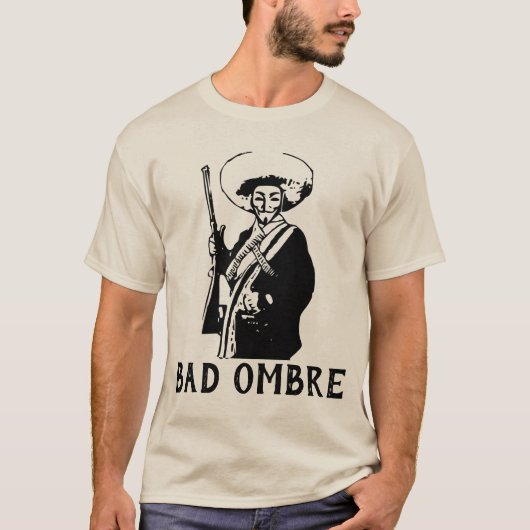 BAD OMBRE T-Shirts, Mannen Funny T - shirts (Voorkant)