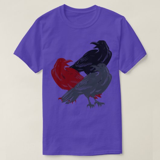 Bad Omen Ravens T-shirt (Design voorkant)