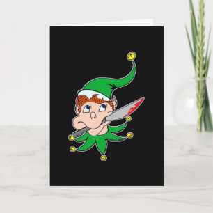 Bad Pixie Card Feestdagen Kaart