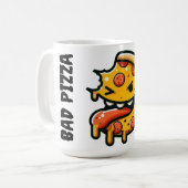 bad pizza coffee cup koffiemok (Voorkant links)