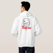 Bad Poker Face Hoodie (Achterkant volledig)