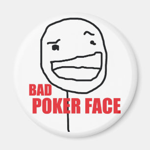 Bad Poker Face Magneet