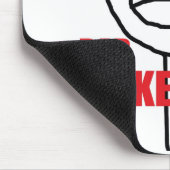 Bad Poker Face Muismat (Hoek)