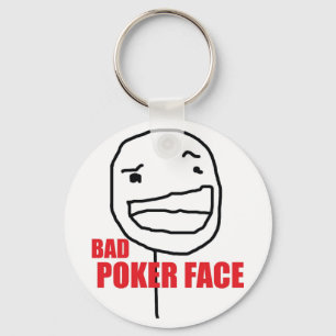 Bad Poker Face Sleutelhanger