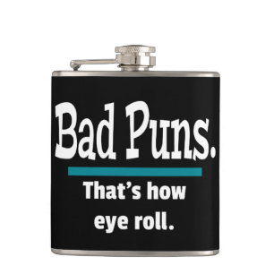 Bad Puns Eye Roll Funny Heupfles