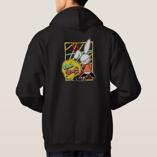 BAD RABBIT SERIES – Deadpan Bunny Attitude Tees (Achterkant)