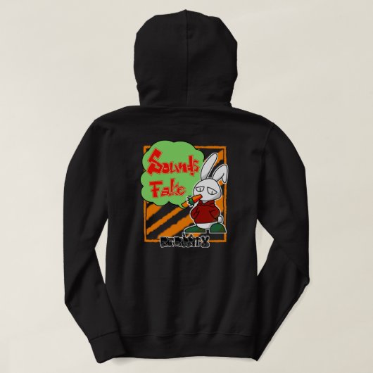 BAD RABBIT SERIES – Deadpan Bunny Attitude Tees (Design achterkant)