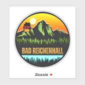 Bad Reichenhall, Duitsland Sticker (Vel)