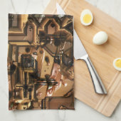 Bad Robot 3 Kitchen Towel Theedoek (Quarter Fold)