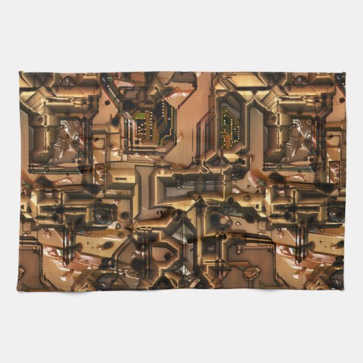 Bad Robot 3 Kitchen Towel Theedoek (Horizontaal)