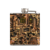 Bad Robot 3 Kreukkolf Heupfles (Achterkant)