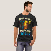 Bad Rolls Make Good Stories - Rpg Gaming Fun T-shirt (Voorkant volledig)