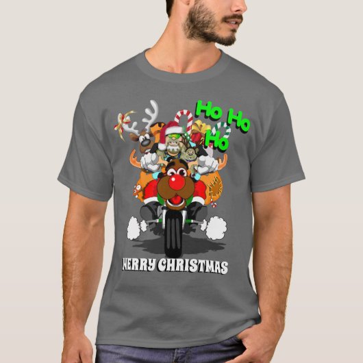 Bad Santa - Bubba Claus T-shirt (Voorkant)