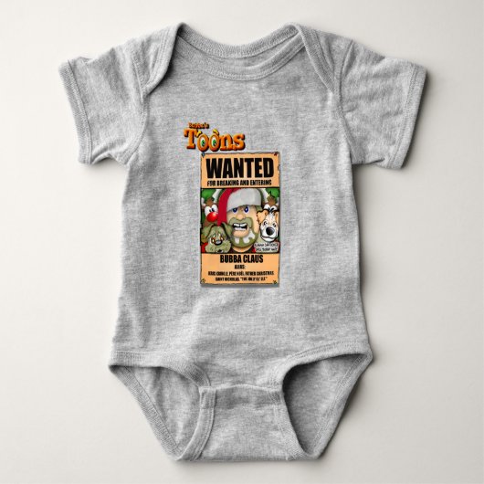 Bad Santa Bubba Claus T-Shirt (Voorkant)