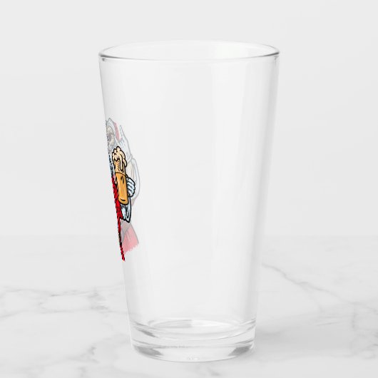 Bad Santa Claus, Rock, Beer en Cigar Glas (Links)