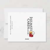 BAD SANTA - JAILMATECARDS.CO.UK - CHRISTMAS FEESTDAGENKAART (Achterkant)