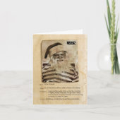 Bad Santa Joke Holiday Greep Kaart (Voorkant)