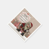 Bad Santa, Witte Standaard Cocktail Papieren serve Servetten (Hoek)