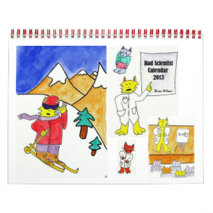 Bad Scientist Calendar 2013 Kalender