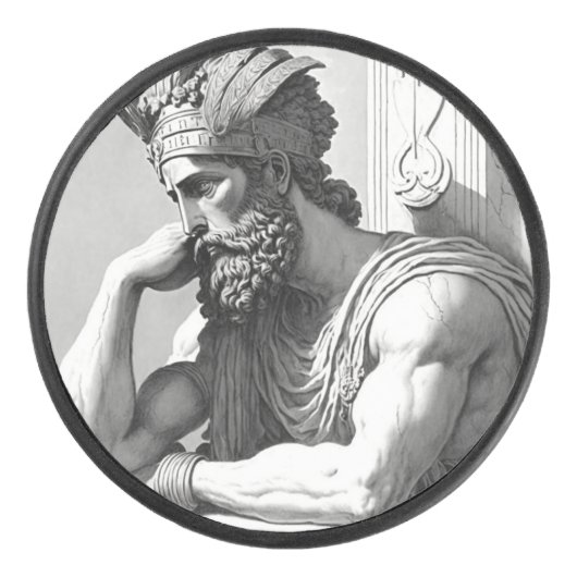 Bad Sign Hockey Puck (Voorkant)