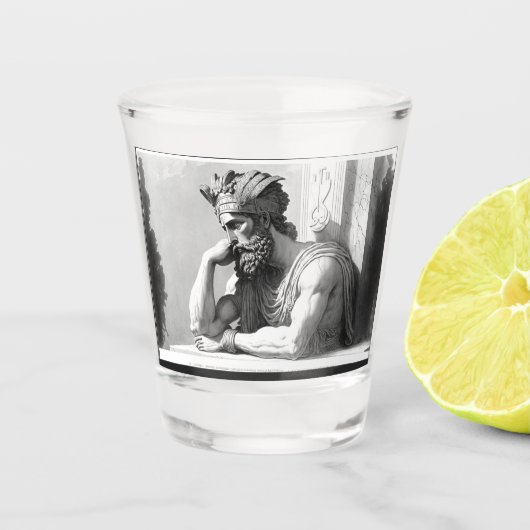 Bad Sign Shot Glas (Voorkant)