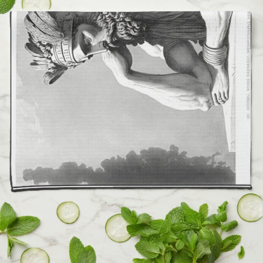 Bad Sign  Theedoek (Gevouwen)