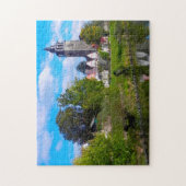 Bad Sooden Church Allendof Germany. Legpuzzel (Verticaal)