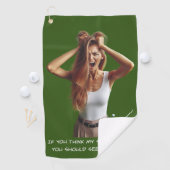 Bad Swing Mood - Dames Golfhanddoek (Insitu)