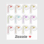 Bad Time Tubs Shower Tracker Herinneringsplanner Sticker (Vel)