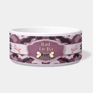Bad To Da Bone 2 Camo Hondengerecht - Aanpassen Voerbakje