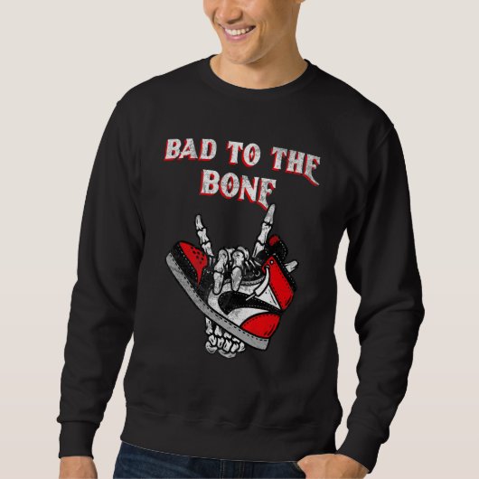 Bad To The Bone Skeleton 5 Trui (Voorkant)