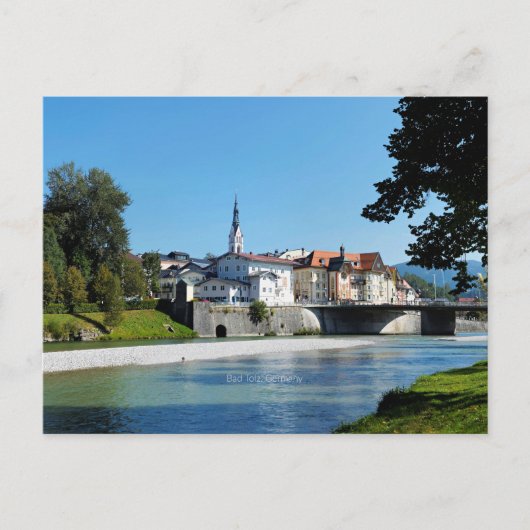 Bad Tolz, schilderachtig foto van Duitsland Briefkaart (Voorkant)