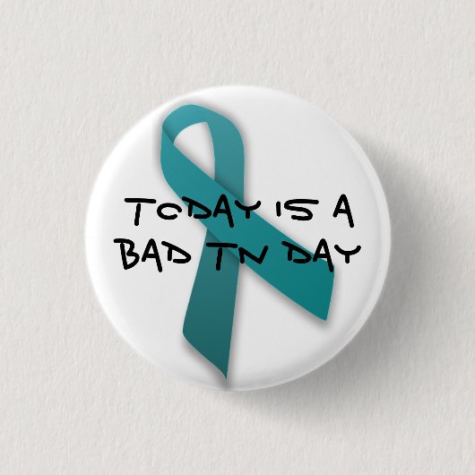 Bad Trigeminal Neuralgia Day Ronde Button 3,2 Cm (Voorkant)