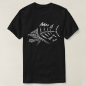 Bad Tuna Tribal Logo T-shirt (Design voorkant)