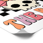 Bad Two The Bone Birthday 2 jaar oud Verjaardag Ki Poster (Hoek)