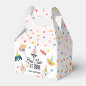 Bad Two The Bone Dogs & Cat Balloons 2e verjaardag Bedankdoosjes (Voorkant Zijde)