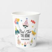 Bad Two The Bone Dogs & Cat Balloons 2e verjaardag Papieren Bekers (Voorkant)