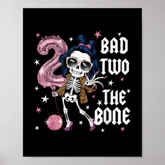Bad Two The Bone Party Decoraties Jongen Meisje 2e (Voorkant)