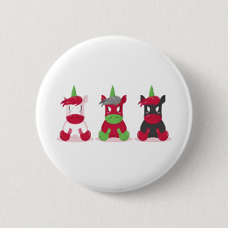 Bad Unicorn Ronde Button 5,7 Cm