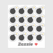 Bad Unlucky Day Depression Anxiety Tracker Planner Sticker (Vel)