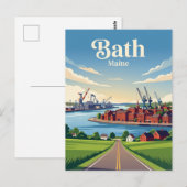 Bad USA Briefkaart (Voorkant / Achterkant)