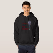 Bad Vibes Don't Go With My Outfit   Sarcasm Quote  Hoodie (Voorkant volledig)