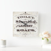  bad vierkante klok (Huis)