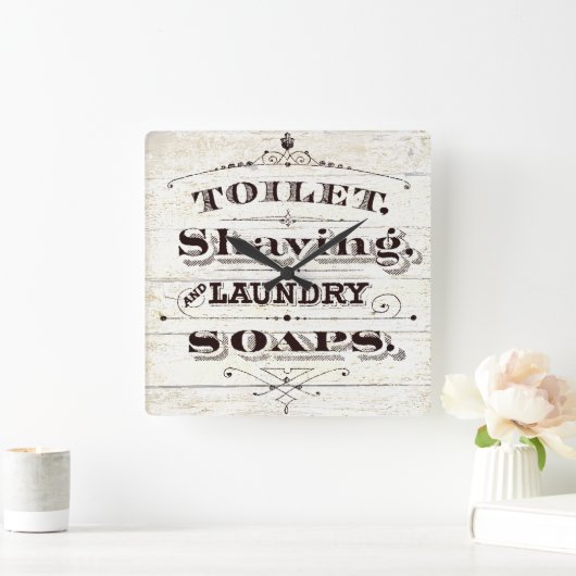  bad vierkante klok (Huis)